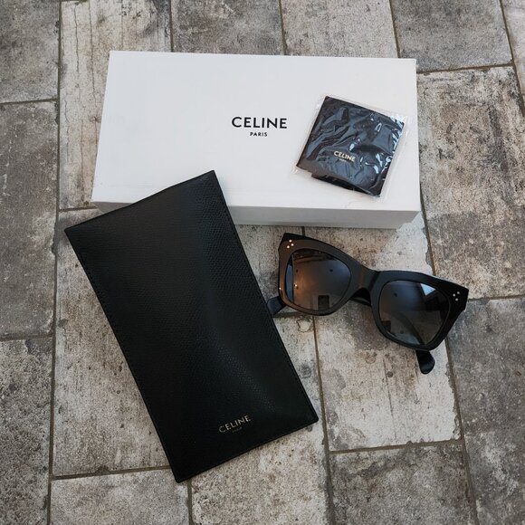 Celine Paris, Sunglasses and Case, Authentic - Picture 1 of 14